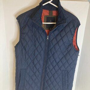 LONDON FOG MENS QUILTED VEST SIZE M